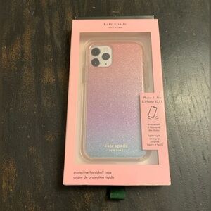 Kate Spade Glitter Ombre Case - NEW in Box for iPhone Pro and iPhone X & XS